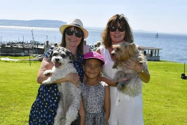 Happy faces at the Moville Festival Pet Show in 2025. Picture: George Sweeney.