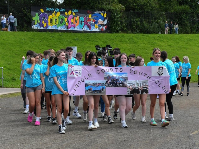 Forty teams, fundraising in the fight to beat cancer, participated in the 24 hour Legenderry Relay for Life at St Columba’s Park on Saturday. Photo: George Sweeney.