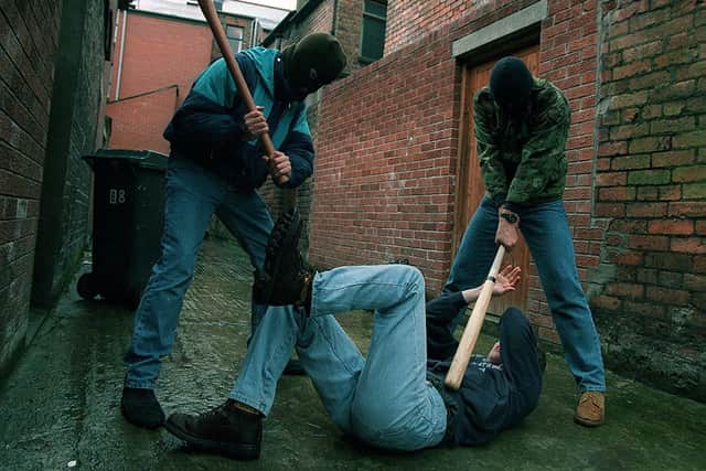 There were three casualties arising from paramilitary-style assaults in Derry in 2023 - no change on 2022. (File pic).