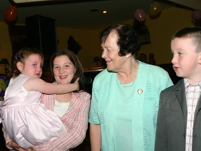 Derry parties in October 2004. Earnshaw