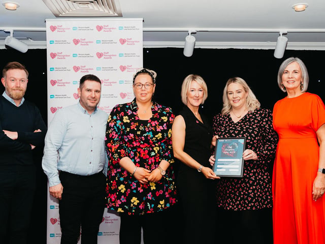 Working Together Award, highly commended - Rectory Field Team, Derry.