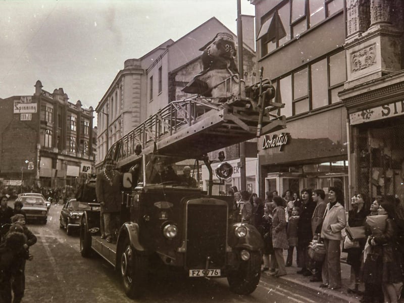 Uncle Bulgaria from The Wombles was a huge hit when he arrived in Derry back in December 1974.