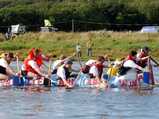 Malin Raft Race 2003.