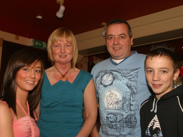 Geraldine's big 40th birthday.