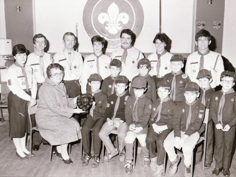 Scouts presentations in 1985.