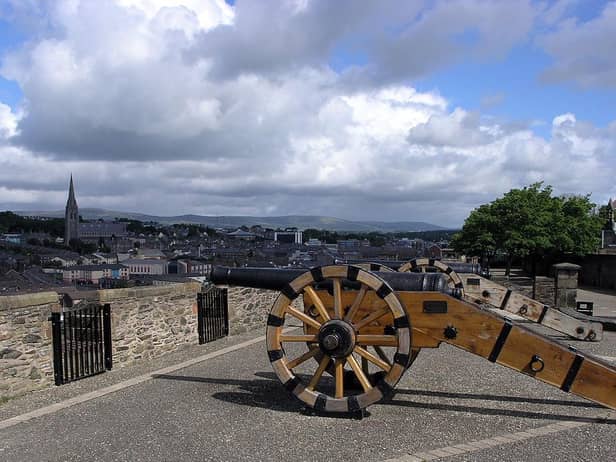 The cannons, which date back to the 1600s, are a key attraction on the iconic City Walls