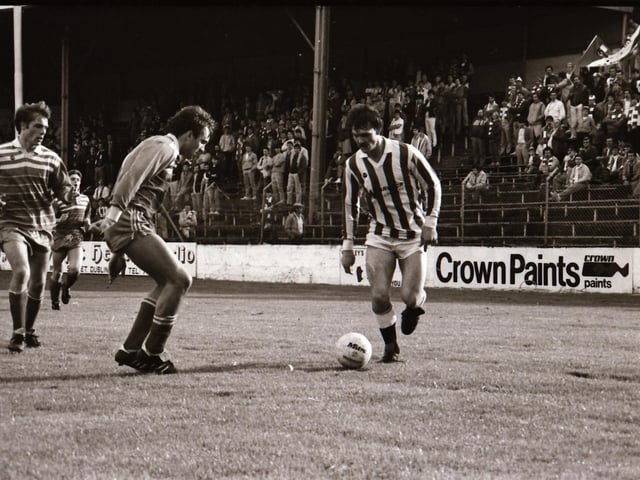 Home Farm v Derry City at Tolka Park.