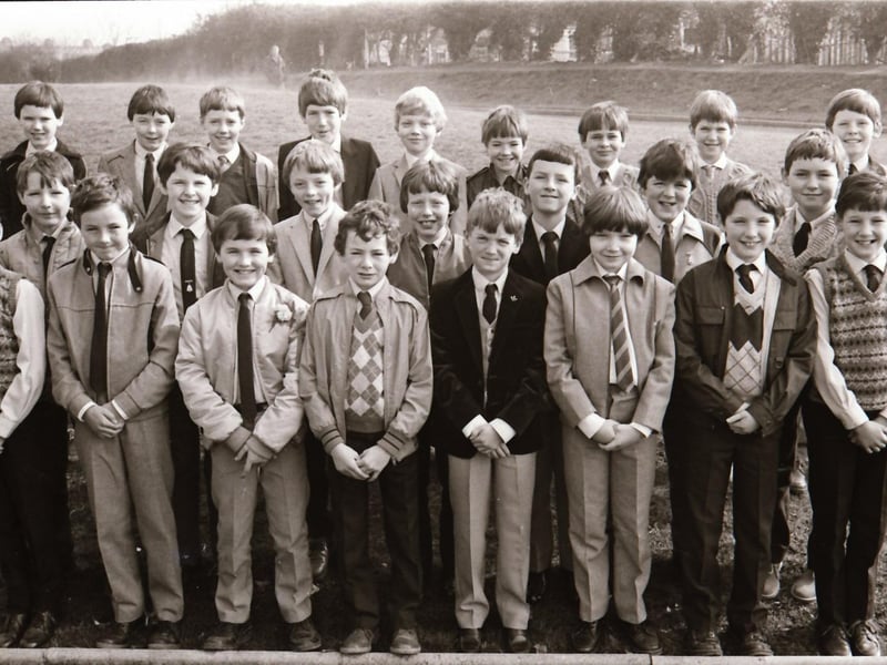 Derry Confirmations back in March 1984.