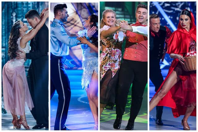 The Dancing with the Stars finalists Damian McGinty, Brooke Scullion, Carl Mullan and Suzanne Jackson.
