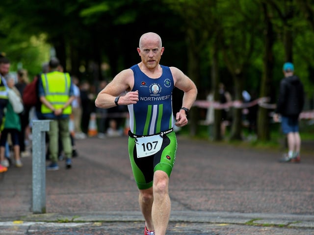 Jack Quigley, Northwest Triathlon Club.  Photo: George Sweeney