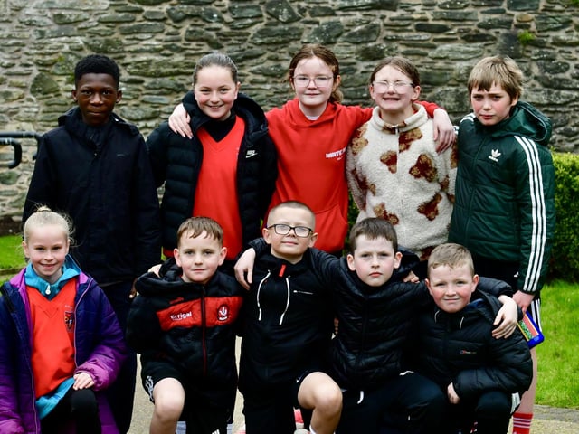 Nailor's Row came alive as children from four local primary schools took part in the second annual Anthony Hegarty 1km Dash.