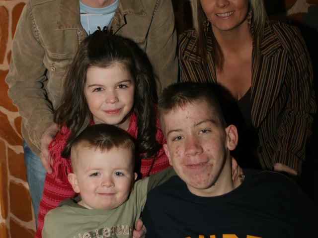 Parties and celebrations in March 2005: Hugh Harkin.