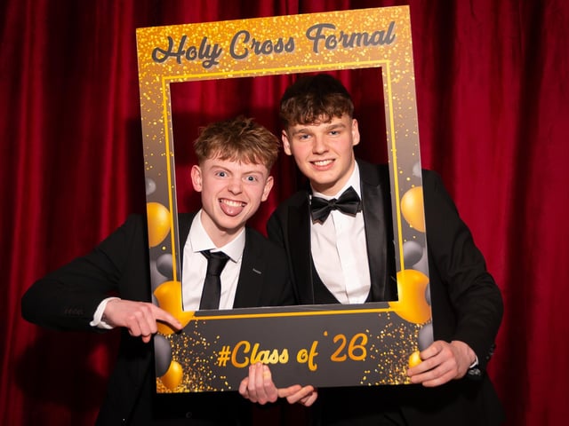 Prom at Holy Cross College, Strabane. Photos by Stevie Toye - Logopix'.