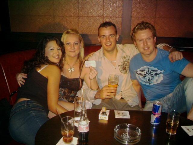 A night out in Derry bars in October 2005