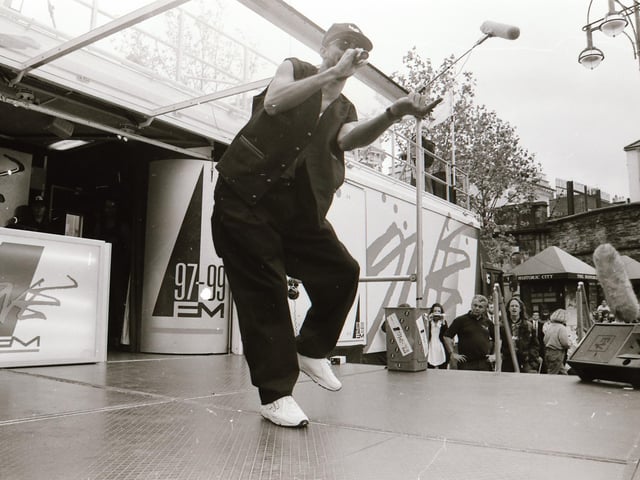 Shaggy performing in Derry in July 1993.