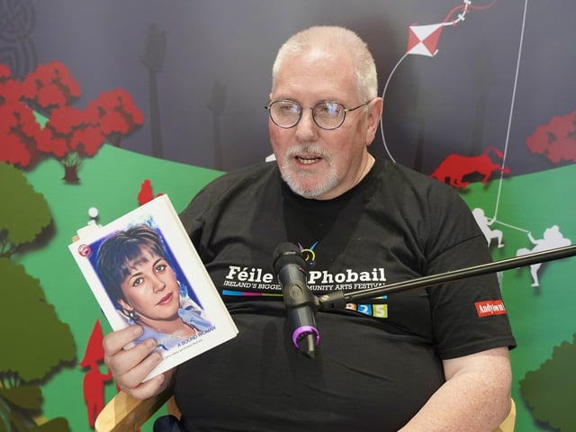 Richard McAuley at the launch of Siobhán O’Hanlon – A Sound Woman