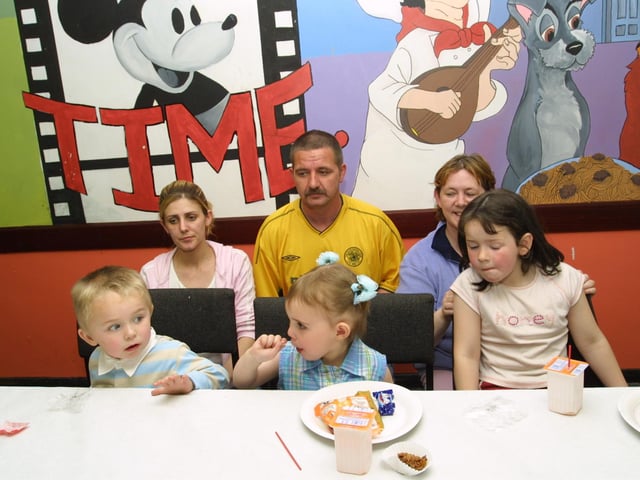 Jonathan Sheerin, Jade Sheerin and Shannon Moore with Lee-Ann Simpson, Peter Moore and Connie Moore.