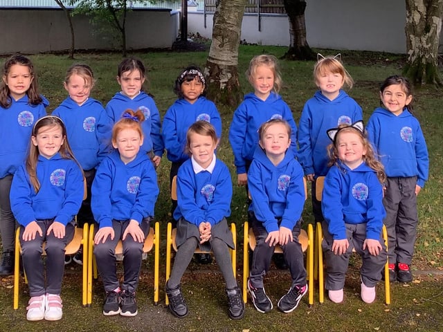 Pupils from St Patrick's GNS.