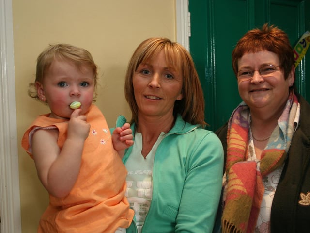Parties and celebrations in April 2005: Zoe Harrigan.