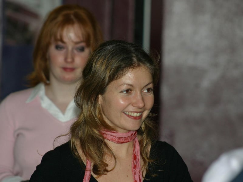 Smiling Aine Bradley at the Sabroso Night in the Nerve Centre.