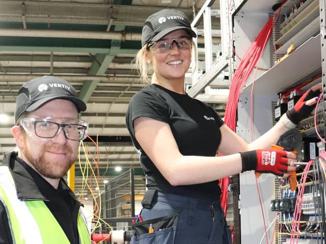 Vertiv's apprenticeship programme is supporting more than 80 apprentices.