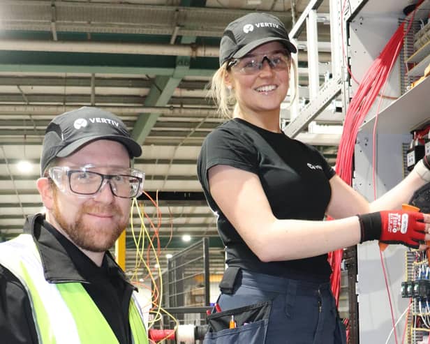 Vertiv's apprenticeship programme is supporting more than 80 apprentices.