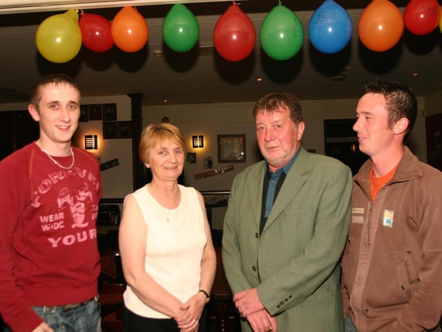 Derry parties in October 2004. McLaughlin