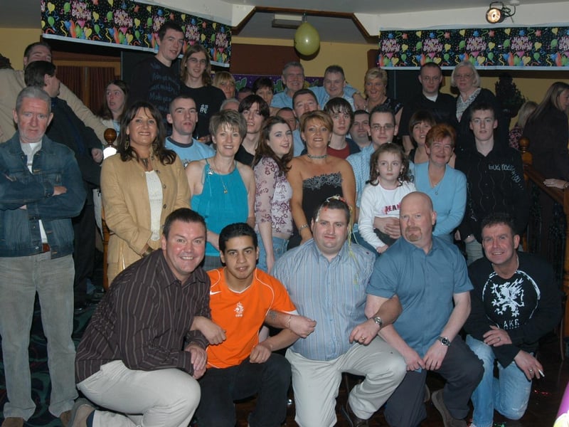 Paul Doherty celebrates his 21st birthday at the Argyle Arms in Rosemount.