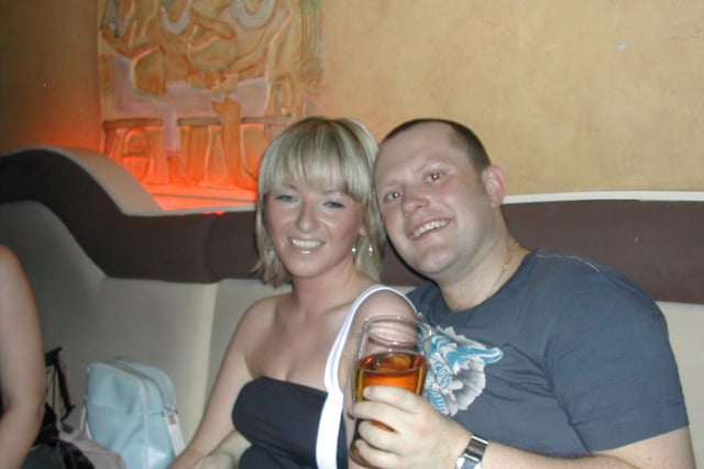A night out in Earth Nightclub in September 2003