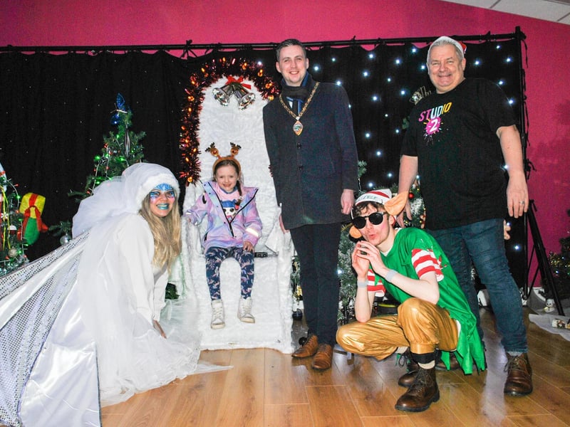 'Twas the week before Christmas' in Studio 2 in Derry with the Grinch, Santa, Mrs Claus, Cindy Lou Who, the elves and a Christmas Fairy.