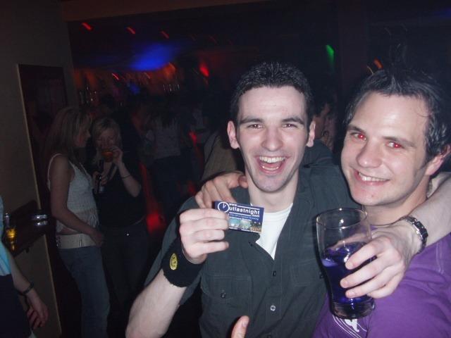OLYMPUS DIGITAL CAMERA : A night out in Derry back in 2005.