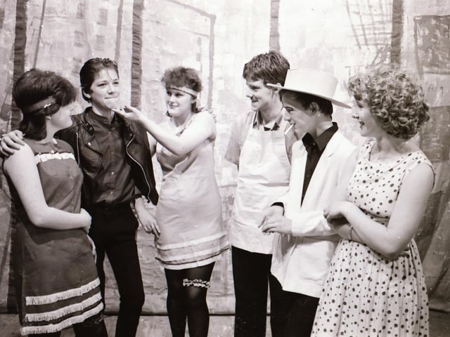 St. Peter's Annual Show East Side Story, back in 1984.