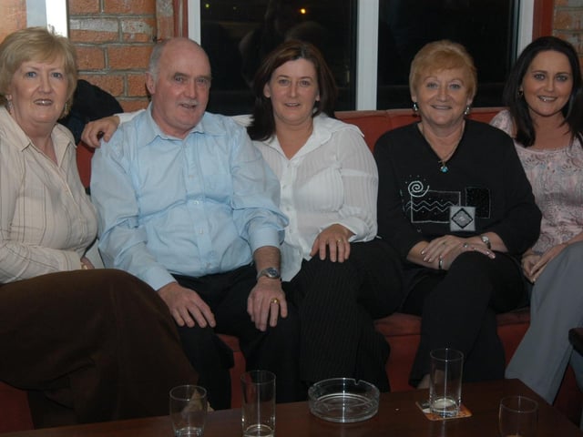 Parties and celebrations in November 2004: Marie Barr.