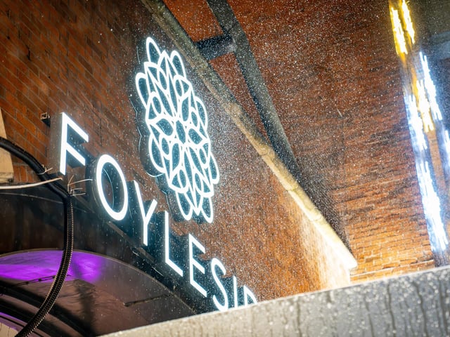 Derry, Northern Ireland. 7 November 2025. Christmas celebrations get underway at Foyleside Shopping Centre as Santa arrives to launch the festive season. Credit: Aodhan Roberts. : Christmas at Foyleside. Photos by Aodhán Roberts.