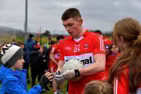 Matthew Downey is now available for both the Derry senior and Under 20 panels. Photo: George Sweeney. DER2312GS - 14