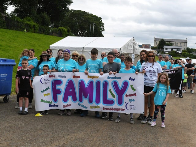 Forty teams, fundraising in the fight to beat cancer, participated in the 24 hour Legenderry Relay for Life at St Columba’s Park on Saturday. Photo: George Sweeney.