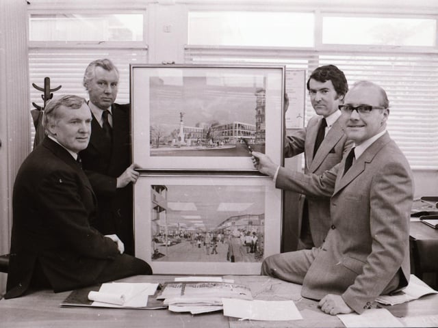 Richmond re-development plans at Council offices.