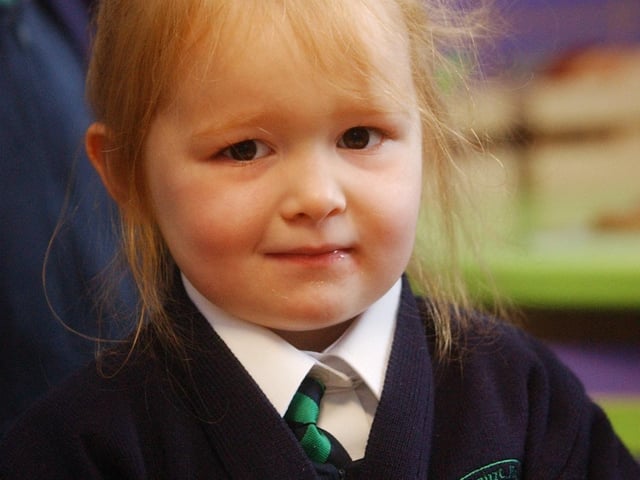Brogan McKay. (3009PG30):20 years on: Young people across Derry and Donegal starting school in September 2003