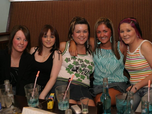 Party celebrations back in April 2004.