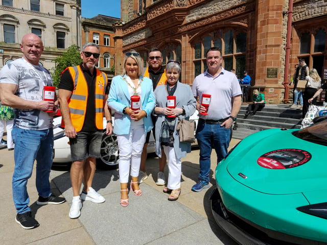 Mayor’s Supercar Saturday in aid of First Housing and Support Service.

The Mayor of Derry and Strabane, Councillor Sandra Duffy with Gary McCaul, organiser, Stephen McCaul, SMC Children Services, Liam McLaughlin, Senior Support Worker, Eileen Best, Director of Operations, and Adrian Keogh, manager Youth people’s Services, First Housing and Support Service.



©Lorcan Doherty