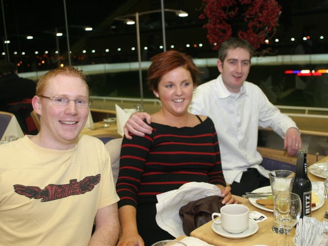 A night at the Lifford Races back in January 2004.