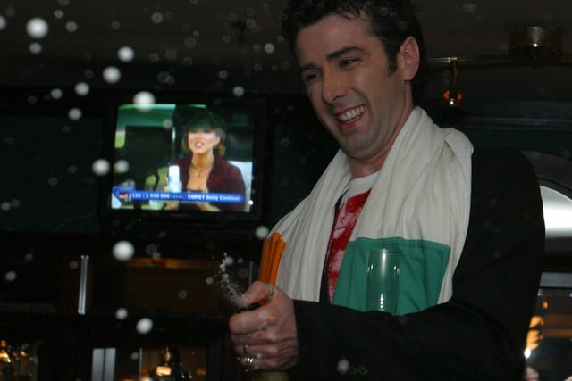 Donegal man Mickey Joe Harte competes in the Eurovision Song Contest in Riga with the song 'We've Got the World'