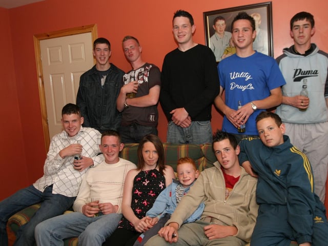 Party celebrations back in June 2004.