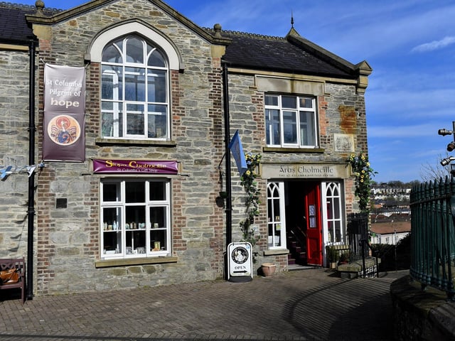 Cloisters Café is based in Aras Cholmcille in the grounds of St Columbas Long Tower Church. Photo: George Sweeney