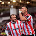 Danny Mullen made it three goals in two games as Derry City defeated Sligo Rovers.  Photograph: George Sweeney