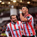 Danny Mullen made it three goals in two games as Derry City defeated Sligo Rovers.  Photograph: George Sweeney