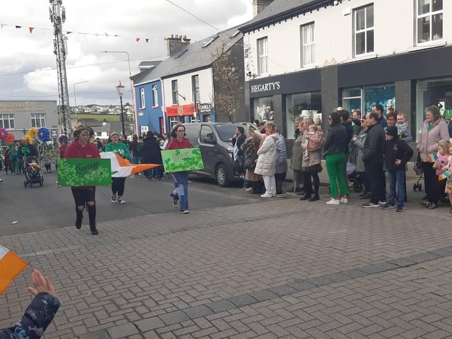 Buncrana St Patrick's Day parade 2023.