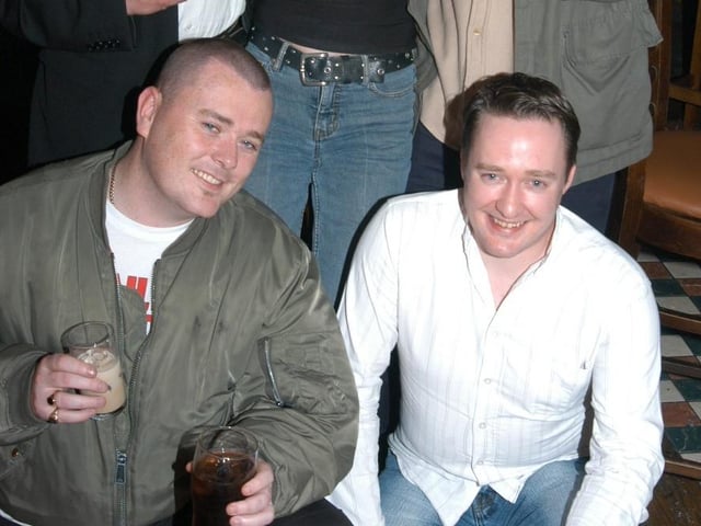 Parties and celebrations in November 2004: Niall Duddy.