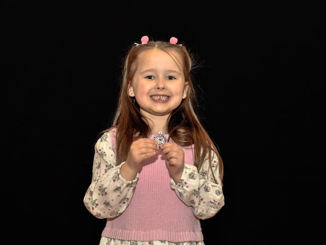 Penny Bradley achieved third place P2 Children’s Verse at Feis Dhoire Cholmcille. Photo: George Sweeney