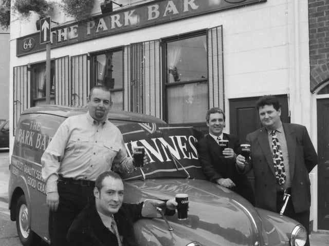 Celebrating 100 years of the Park Bar in October 1999!